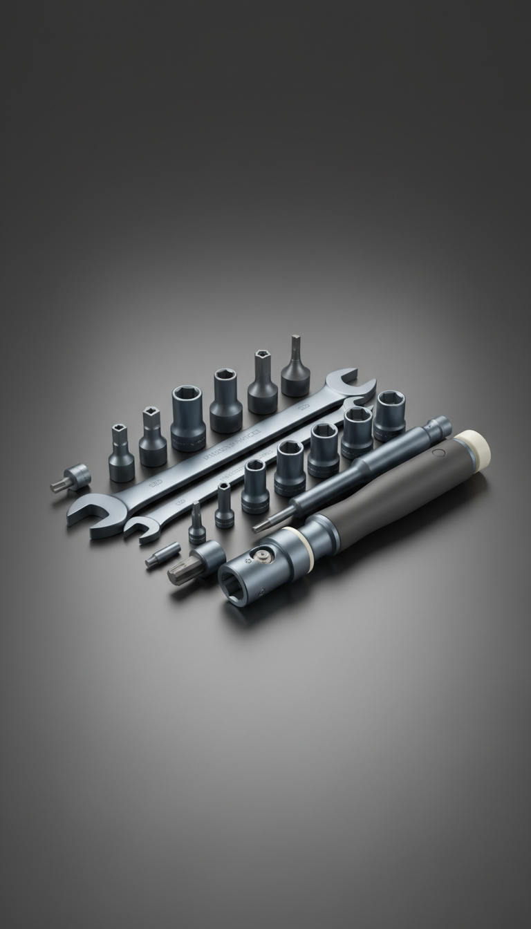 Kit de herramientas de alto rendimiento estuche aluminio